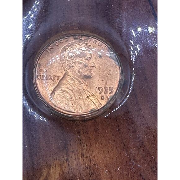 VTG Wooden Clock With Bicentennial Quarters 1976 Coins - Picture 4 of 16